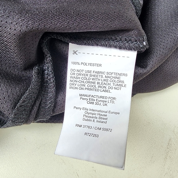 NWT $68 PGA Tour Airflux Golf Dress Black Athletic V-Neck Collared UPF 50 Sz M - Picture 16 of 16